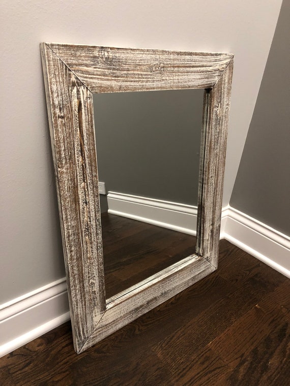 Antique White Bathroom Mirror Brackets Farmhouse Decor Antique White Bathroom Mirror Brackets