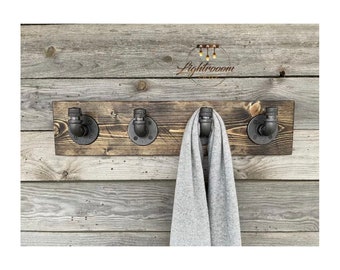 Rustic Industrial Handmade Modern Hooks, Hanger, Coat Rack, Wall Hook, Mudroom, Office, Bathroom, Kitchen, Backpack Hanger, Robe