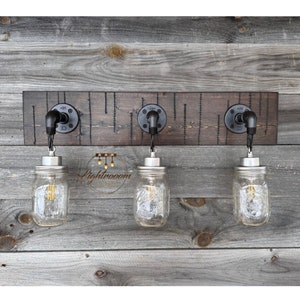Pewter Vanity Light Etsy