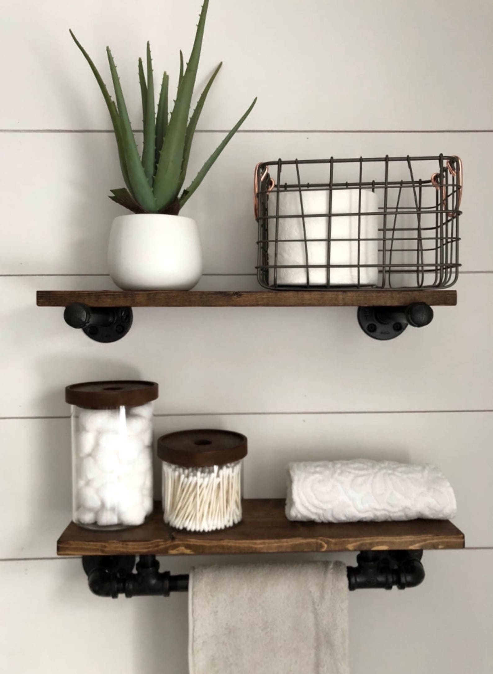 ESPRESSO 55 Deep Floating Shelves Wall Shelf Kitchen Etsy