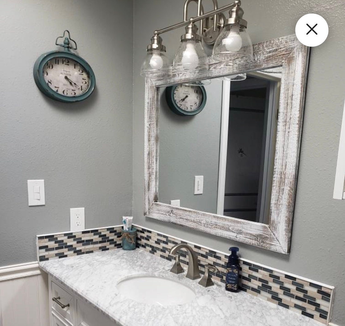 Small White Bathroom Mirror Everything Bathroom