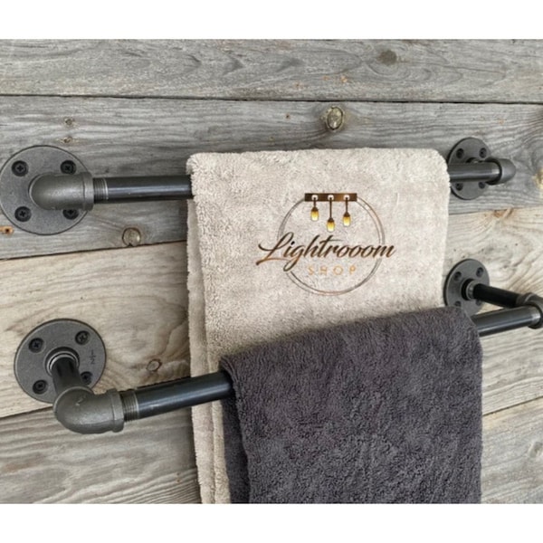 Pipe Towel Rack Etsy