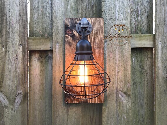 Modern rustic sconces deals