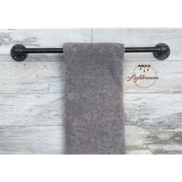 Pipe Towel Bar Etsy
