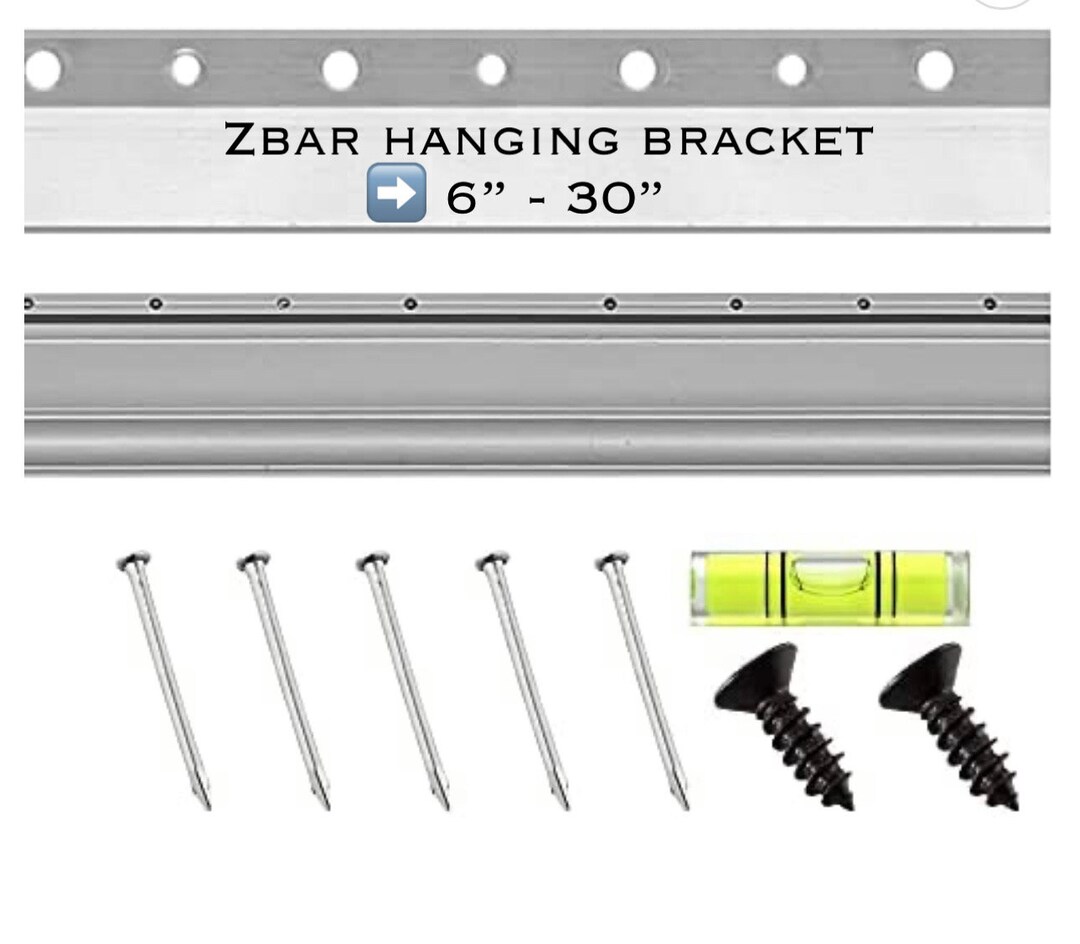 Zbar Hanging Bracket Mirror Hangers Picture Hangers Zbar Etsy