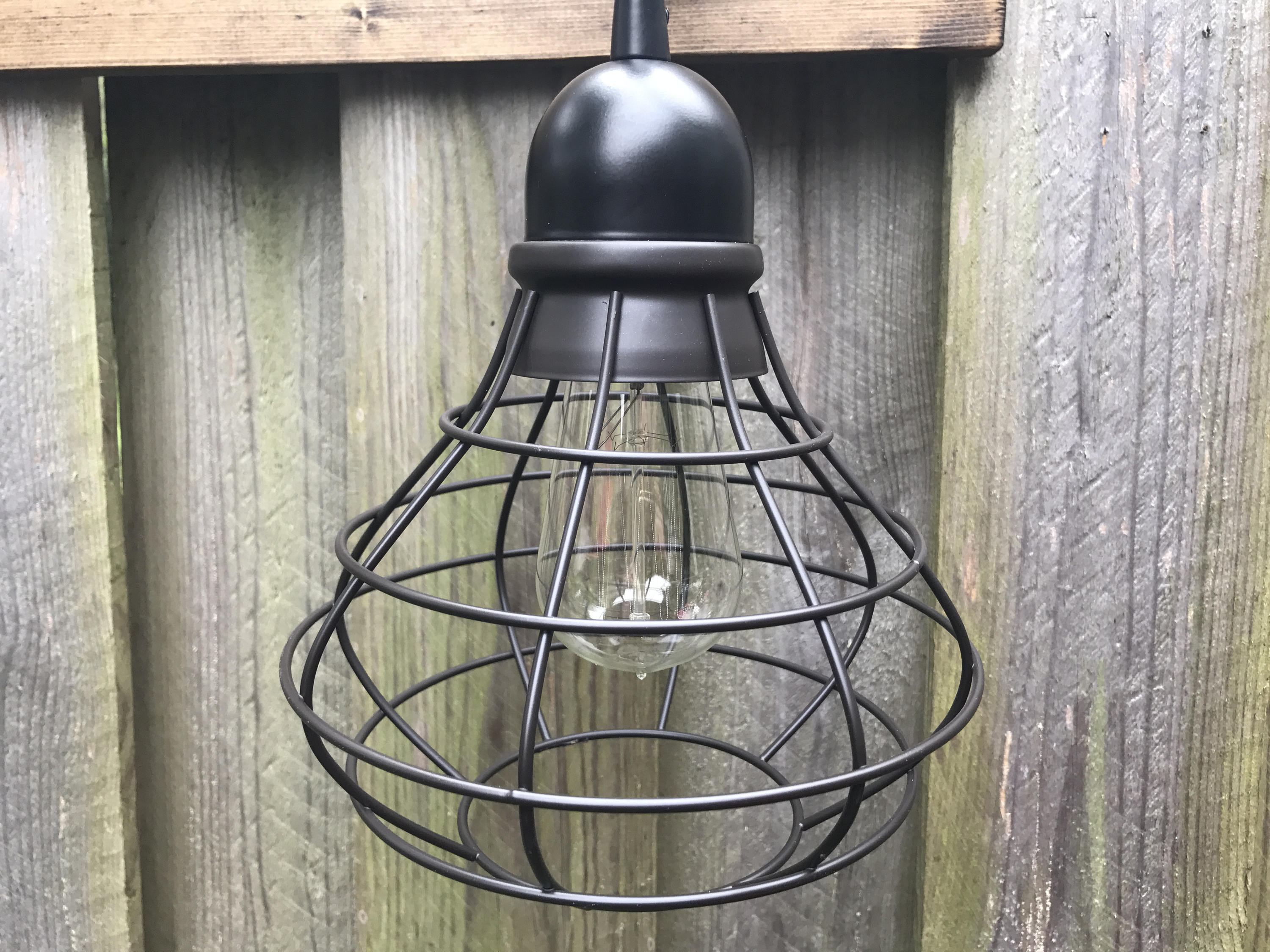 DARK WALNUT Vanity Light Fixture Light Fixture with Shade Etsy