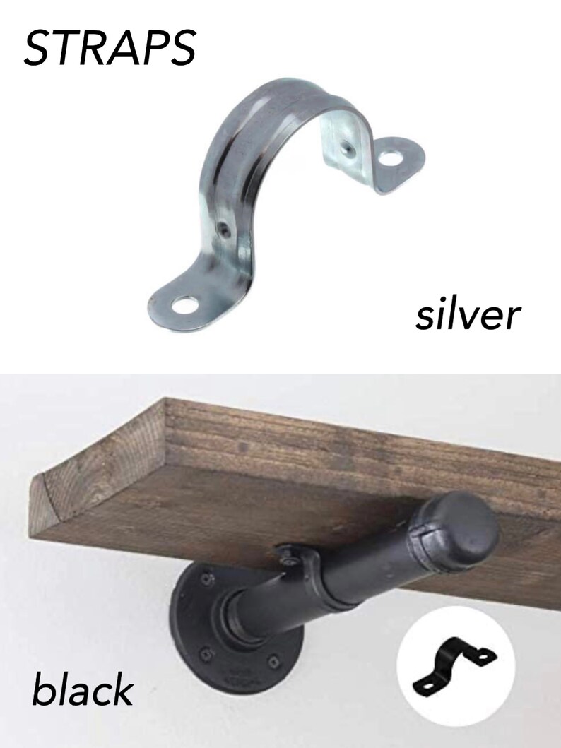 Pipe Bracket Wall Shelf Support Kitchen Shelf Hardware Etsy