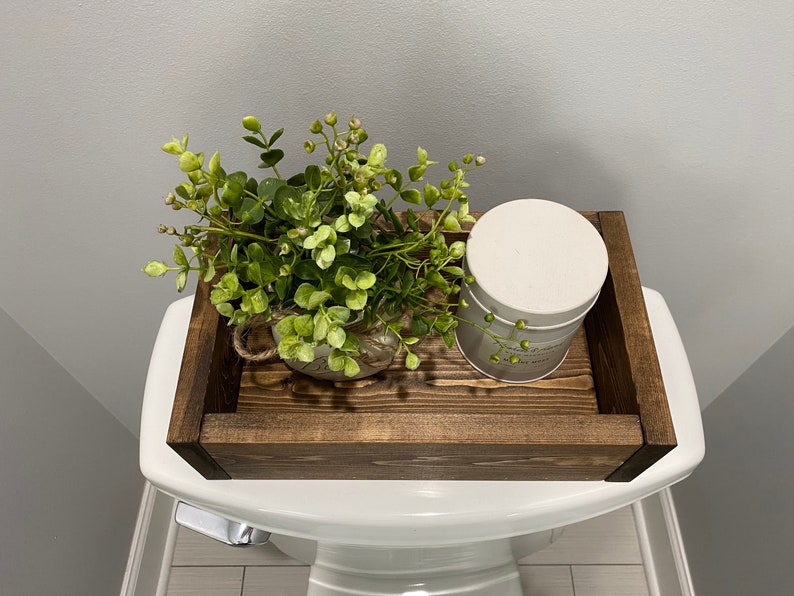 Toilet Box Bathroom Storage Box Toilet Caddy Bathroom Etsy
