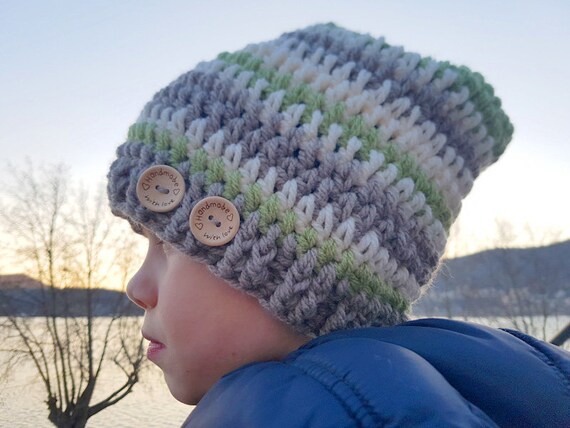Baby Kids Boys Blue parrot owl newborn crochet Knit Warm Beanie Prop hat