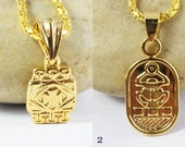 Petite Gold Filled Egyptian Symbol Charms,Coptic Pendants,Bulk Pendants,Gold Filled,Egyptian jewelry,Scarab Beetle,Wholesale Findings