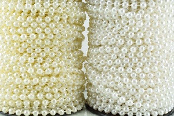 Plastic Pearl Roll,Rounded Pearl Beaded,Wedding Pearl Beads,Pearls for  Crafting,Crafting Pearls