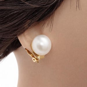 Stainless Steel Clip On Earrings: Hypoallergenic 10mm Findings, Classic Comfort Fit | Jewelry Making Base, Lightweight, Durable | 6 Pairs image 5
