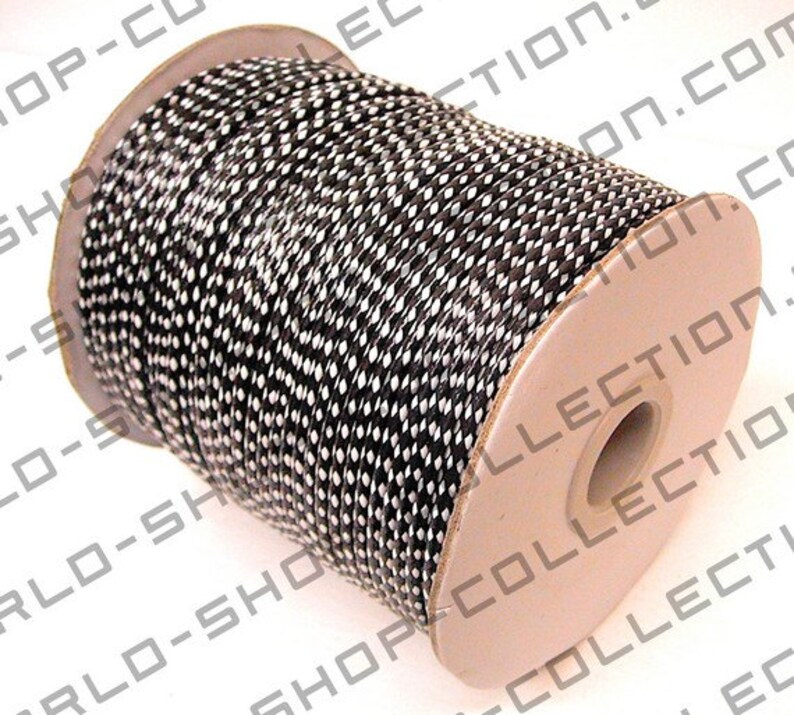 Wax Nylon Two Tone Color Thread 2mm Cord for Jewelry or Etsy