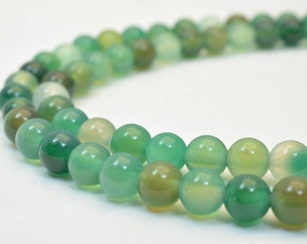 Natural Agate Gemstone Beads Round Beads 6mm Natural Stones Beads Healing chakra stones Jewelry Making Item# 789222065492