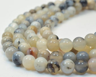 Natural Agate Gemstone Beads Round Beads 6mm Natural Stones Beads Healing chakra stones Jewelry Making Item# 789222065584