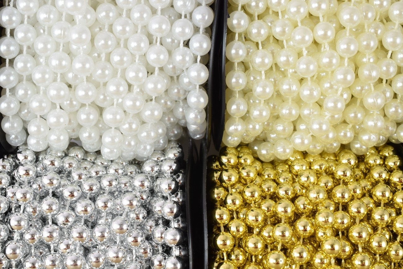 Perlas para manualidades Cuentas de perlas de imitación Rollo de