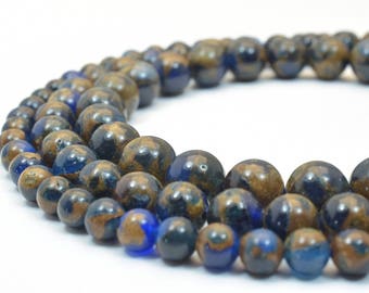 Golden Sapphire Quartz Gemstone Beads Gemstone Round Beads 6mm,8mm,10mm Natural Stones Beads Healing chakra stones Jewelry Making