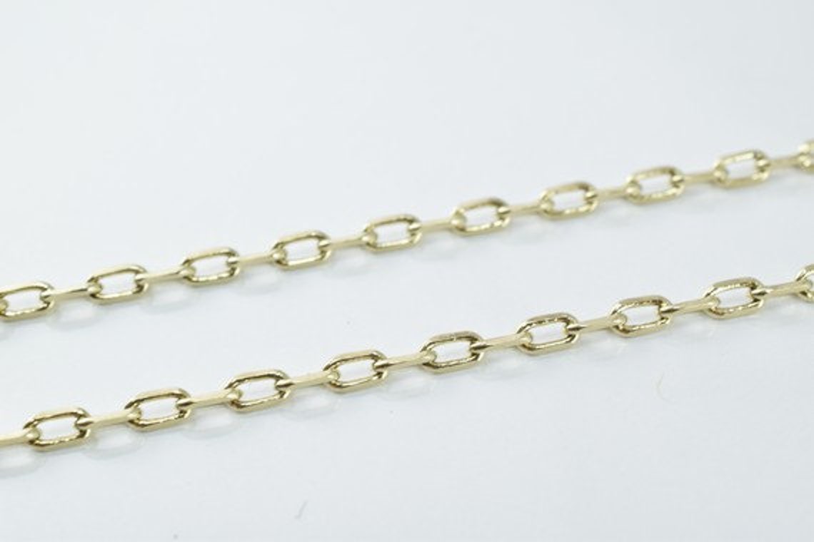 Antique Gold Filled Chain 19.25 Inch Goldfilled for Etsy