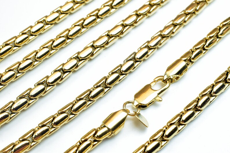 Gold Filled Chain Size 20 1/2 23 1/2 Inches 18K Gold