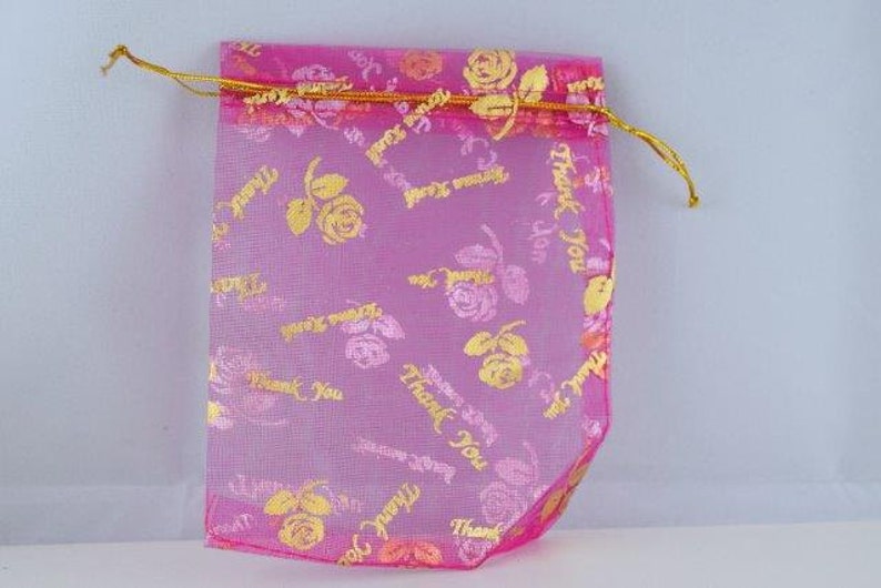 Party Wedding Favors,Colors,ROSES 12 Organza Jewelry Gift Thank You Bags 3x4 for Jewelry