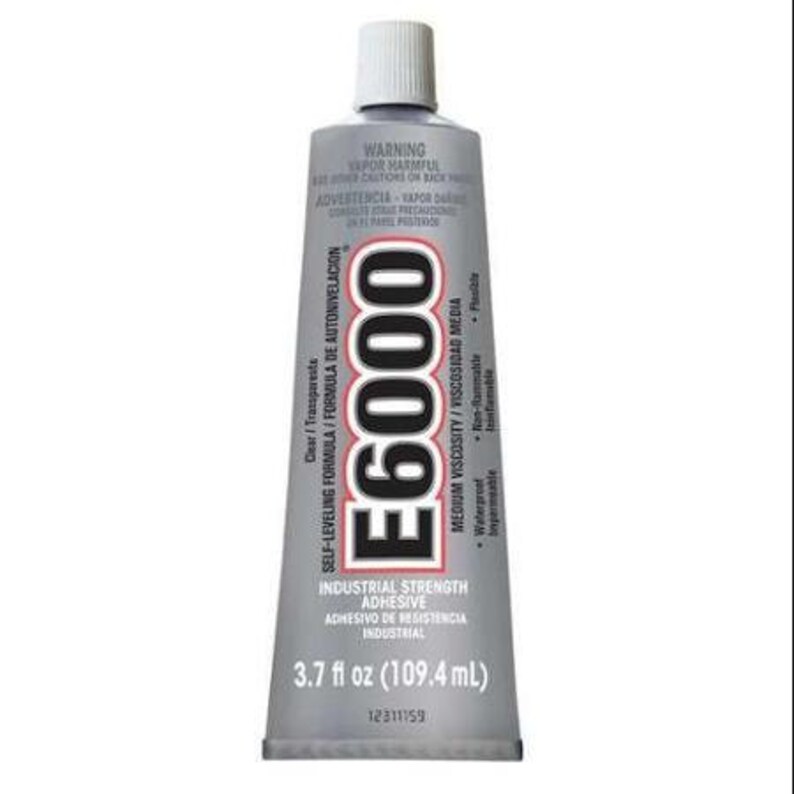 12 Pks Clear E6000 3.7 oz Glue Ideal for bonding wood fabric Etsy