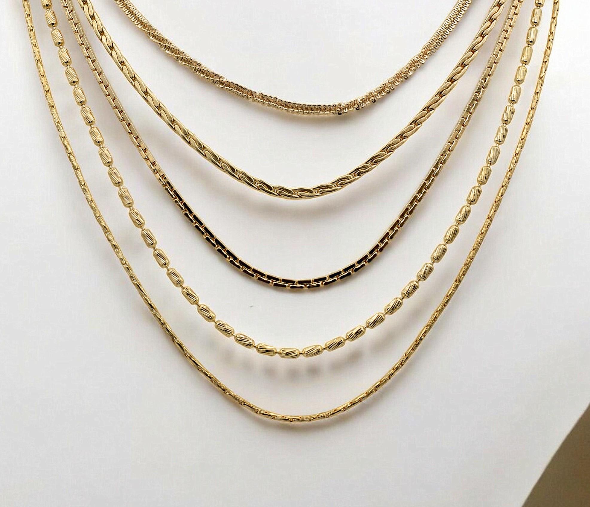 Pinky Gold Filled Alternative Chains - Waterproof Jewelry Making ...