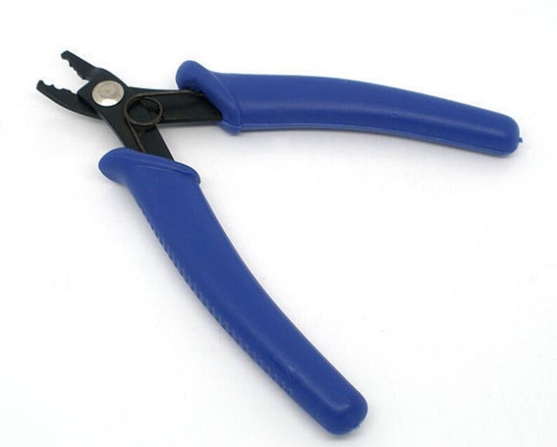 Bead Making Tools Bead Crimper Pliers Dual Step Jaw: Comfort Grip Handles, Jewelry Making ...