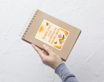 Maak je eigen zonneschijn Bubble-free STICKER laptop sticker waterfles sticker notebook sticker