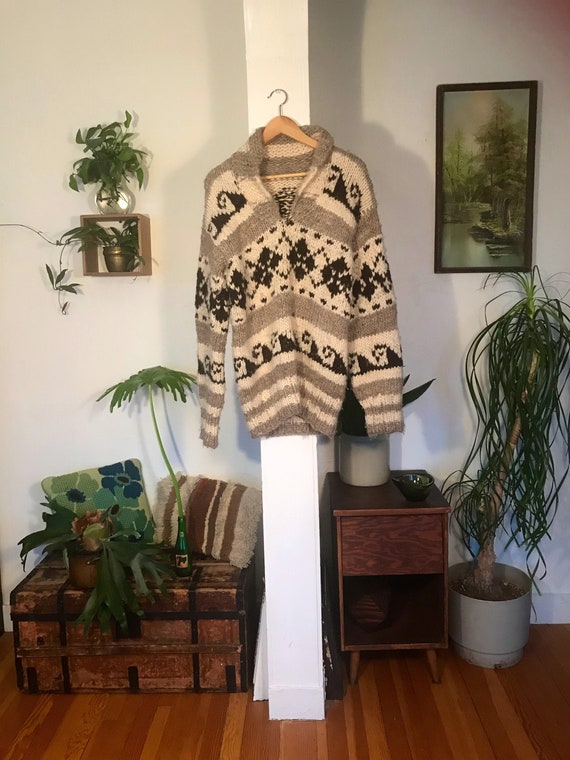 1970s Cowichan Sweater