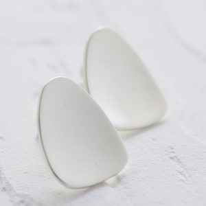 Sterling Silver Stud Earrings, 925 Silver Earrings, Birthday Gift Idea for Girlfriend, Gift for Mothers day, Statement Earring Free shipping