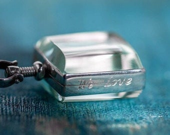 Ashes Locket for Memories Locket Jewelry to Put Ashes In Sterling Silver Locket Statement Locket Silver Locket Pendant Keepsake Jewelry
