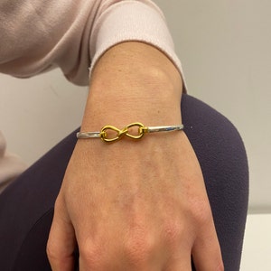 Swarovski infinity bracelet - Etsy 日本