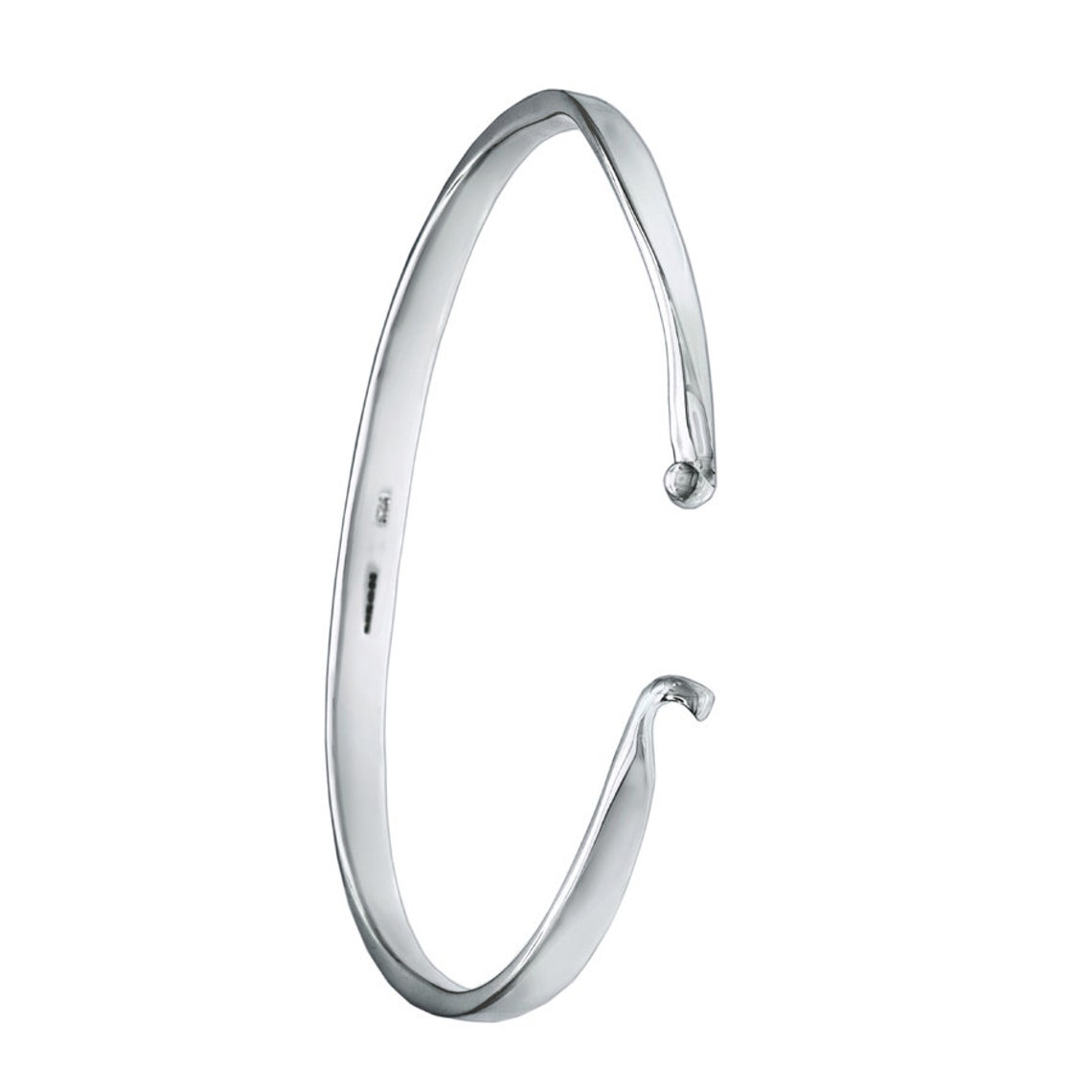 Silver bangle bracelets for small wrists Clearance