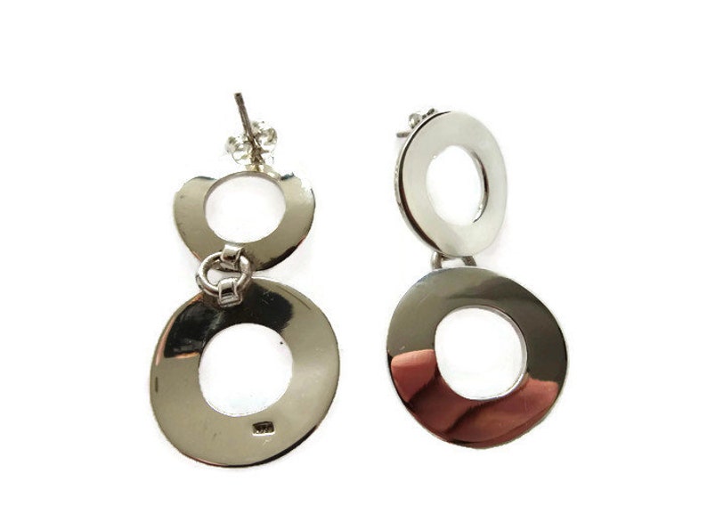Stud Earrings Drop Earrings Silver Earrings Dangle Earrings Statement Chunky Solid Earrings 925 Statement Earrings 925 Sterling Silver