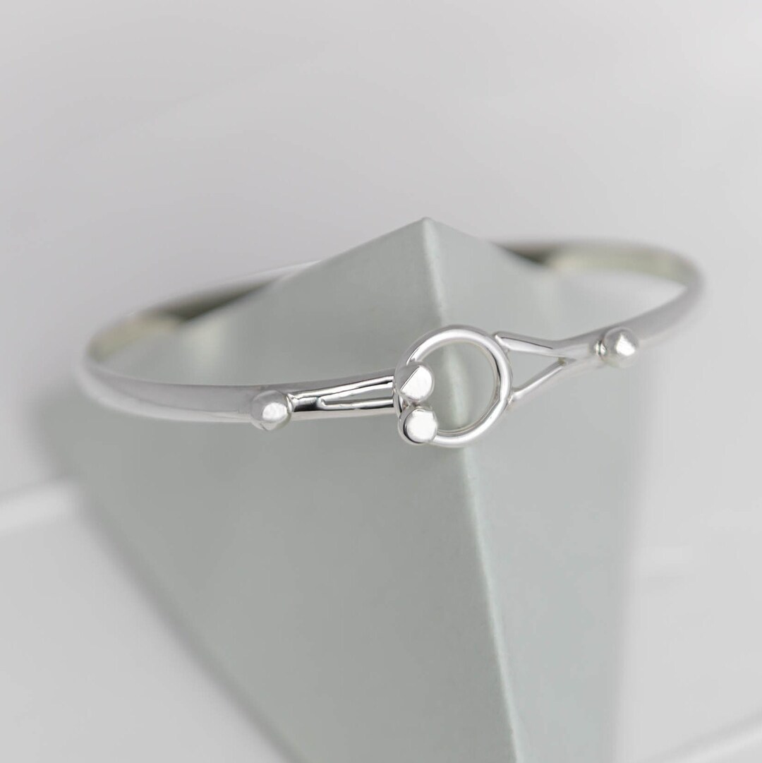 Personalized Small Wrist Bracelet for Small Wrists Silver Bangles for