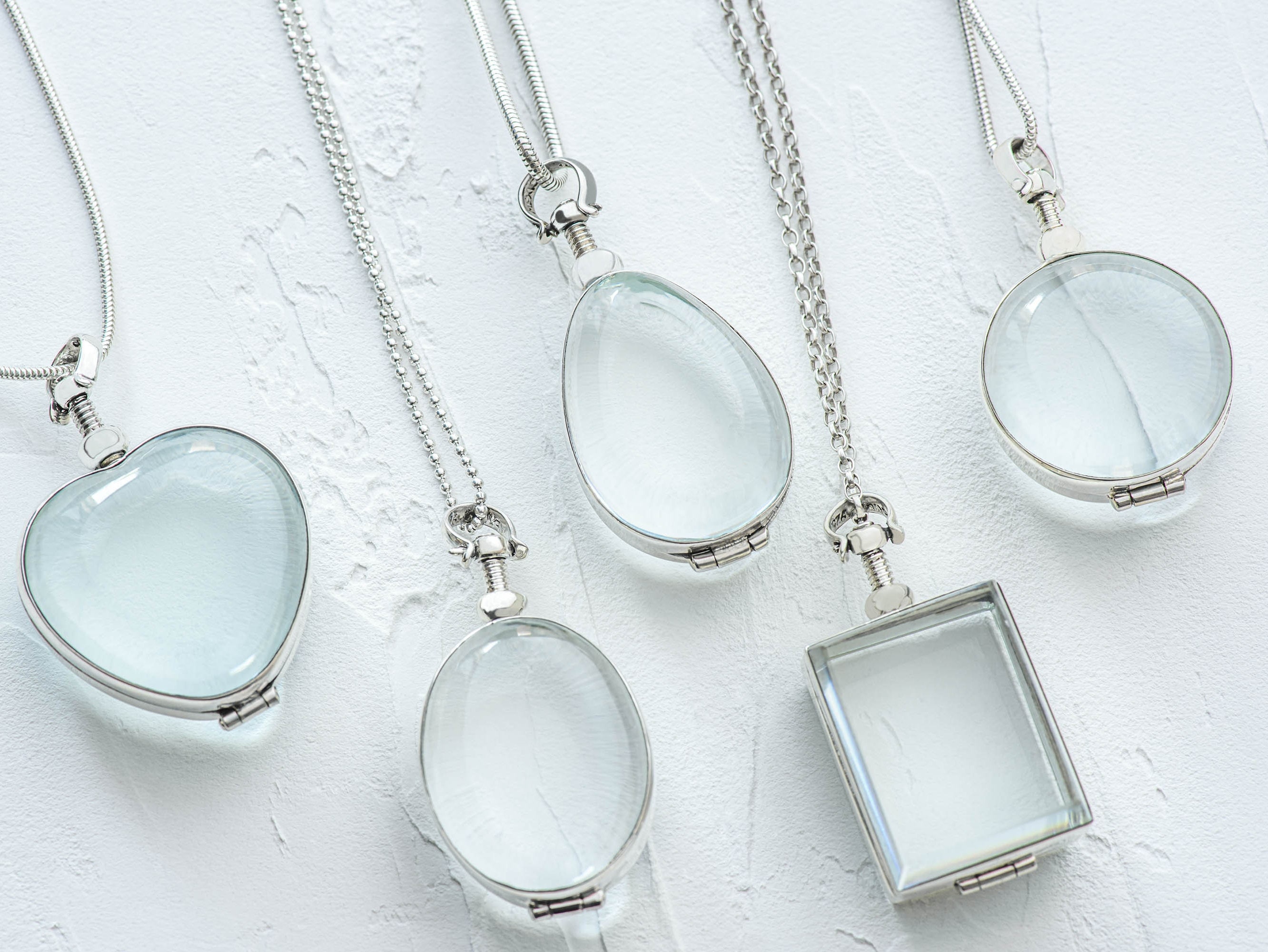 Locket on sale for crystals