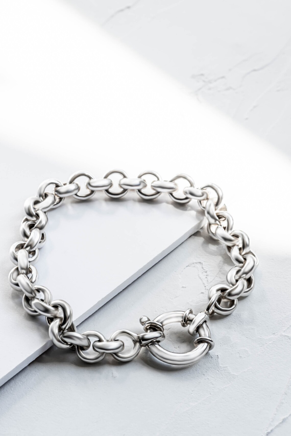 Small Wrist Bracelet Belcher Bracelet for Small Wrist Chunky Etsy UK