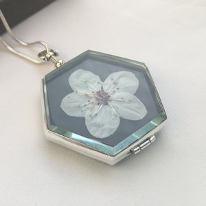 Personalized Locket for Hair Locket for Lock of Hair Customized Locket for Hair Necklace Store a Lock of Hair in a Necklace Locket