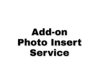 Add-on Printing and Adding Photo Service - Photo Insert Service - Personalised Photo Locket - Photo Locket Necklace - Add photo in a locket