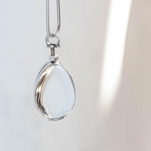 Benutzerdefinierte Tierfell Medaillon Haustier-Haar Locket Hundehaar-Medaillon mit Tierhaare-Denkmal Ideen Haustier Katze Erinnerung Geschenk Haustier Verlust Geschenk