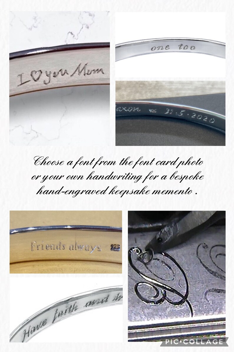 Silver Bangles for Small Wrists Bracelets for Small Wrist Etsy