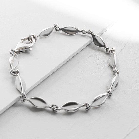925 Silver Bracelet Delicate Silver Bracelet for Wife Silver