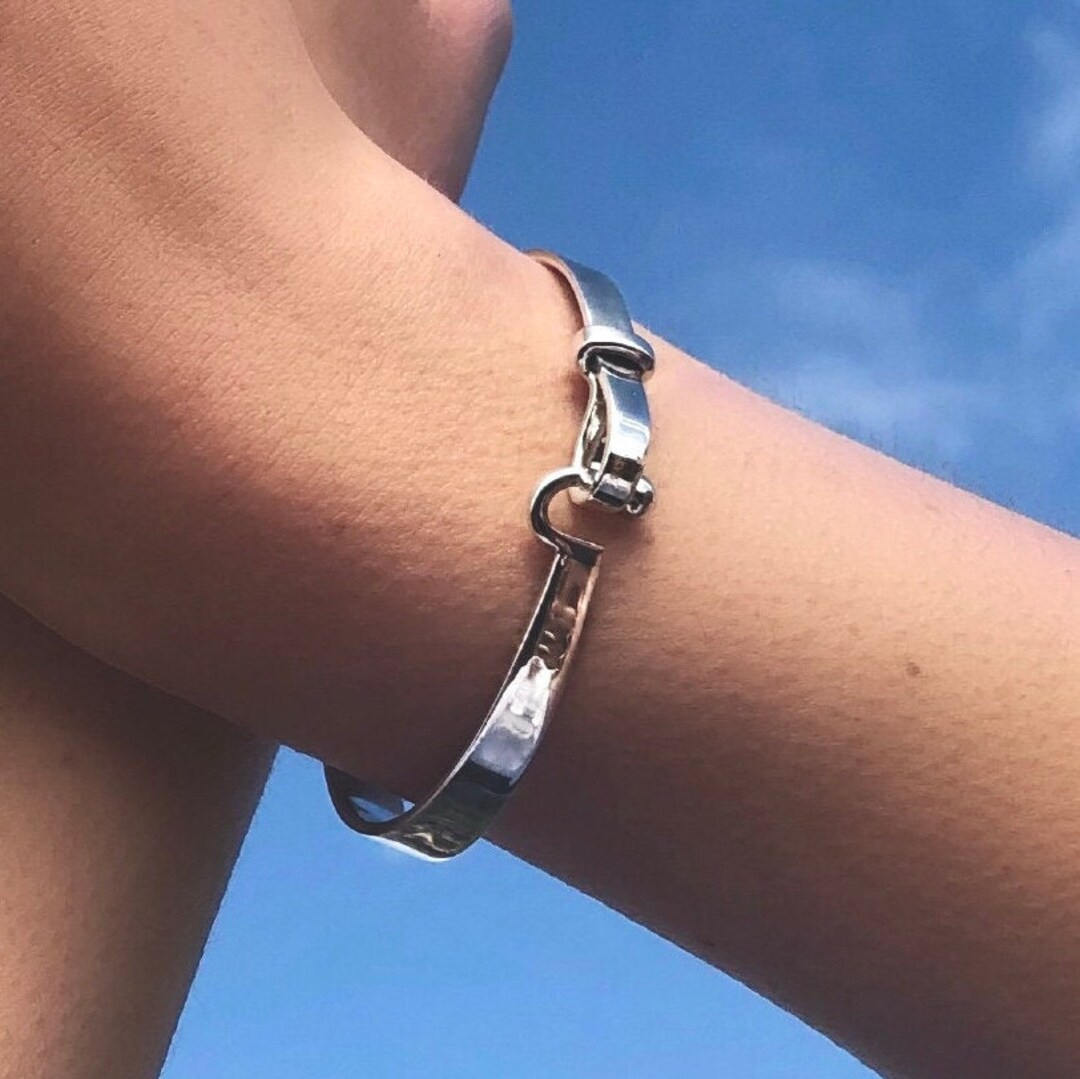 925 Sterling Sterling Silver Bangles For Small Wrists Bold And