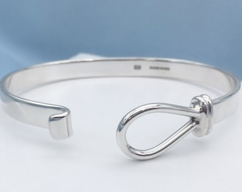 Silver Bangles for Small Wrists Bracelets That Fits Snug Not Loose