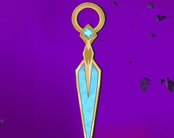Dragon Age Veilguard - Lyrium Dagger Enamel Pin