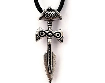 Skyrim Talos Amulet - Necklace Keychain Elder Scrolls
