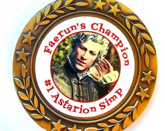 Astarion Simp Medal - Faerun's #1 Champion Simp