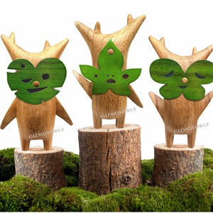 Wood Korok - Zelda Breath of the Wild Tears of the Kingdom BOTW TOTK Statue