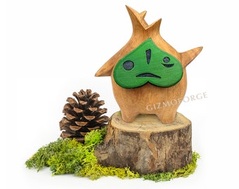 Holz Korok - Zelda - Makar - Breath of the Wild - Tears of the Kingdom - Holz Statue