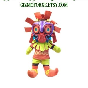 Majora's Mask Skullkid Plush - Legend of Zelda Majora's Mask - Etsy